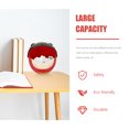 thumbnail image 4 of Phenofice Small Trash Bin Doll Shaped PP Trash Storage For Kitchen 1Pack, 4 of 8