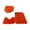 A013- Saffron, variant on Non Slip Bath Mat Set, White Chenille Bathroom Rug Set, Non Slip Shower Mat, Bath Tub Mat Non Slip, toilet Floor Mat, Absorbent Bath Mats for Bathroom Tub, Ideal for Shower, Tub,
