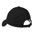 thumbnail image 2 of Port Authority Sueded Cap-One Size (Black), 2 of 4