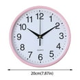 thumbnail image 2 of NEW! In Stock! Vintage Retro Wall Clocks Countryside Style Dusknt Retro Large Silent Sweep Modern Decoration Brief Home Bedroom 8Inch 20Cm Quartz Clock Round Wall Clock, 2 of 3