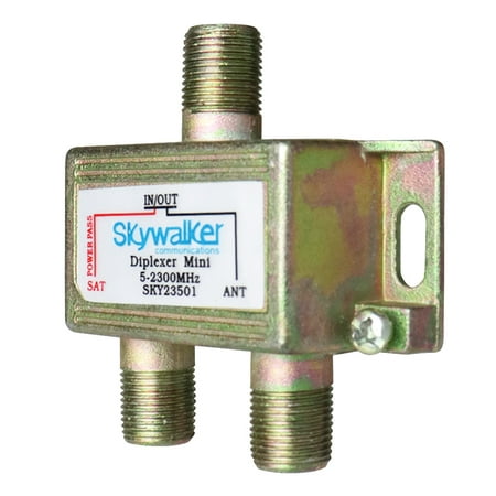 Skywalker Brand — 5-2300MHz Coax Mini Diplexer (F-Female Input Connectors) price history on PriceWatchPro