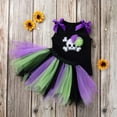 thumbnail image 2 of MEZZALL Halloween Hallowmas For Girls Toddler Vest And Handmade Dress Outfits Sets Casual Party Wear For Baby 1-7 Years Old Classic Child Clothes Sets, 2 of 3