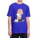 thumbnail image 3 of Camiseta de dibujos animados de Charlie Brown y Snoopy con forma de corazón de Peanuts, camisetas de manga corta, camisetas de algodón de cuello redondo de gran tamaño, 3 of 5