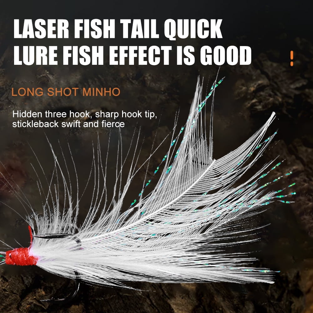 HENGJIA Minnow Bass Fishing Lures,Jerkbait Sinking Lure Set Hard Baits Crankbait for Trout Catfish Musky Fishing Plug 20Pcs/kit