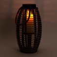 thumbnail image 4 of Truu Design, Lanterne ovale haute en rotin et bois, 4 of 4