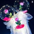 thumbnail image 3 of 1PC LED Luminous Balloon Rose Bouquet Transparent Bobo Ball Rose Valentines Day Gift, 3 of 8