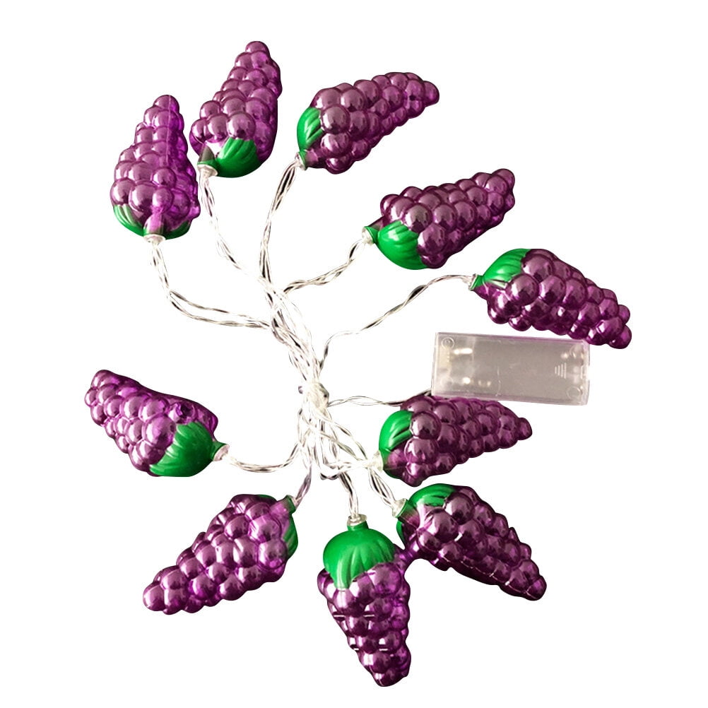 NUOLUX LED Grapes String Lights Lovely Light Decoration for Festival Party Bedroom Birthday