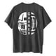 thumbnail image 5 of Tops Cortos para las Mujeres, Doble Cara Impreso Cuello Redondo Gota Hombro Camiseta, Top Estirable Casual, 5 of 5