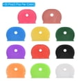 thumbnail image 3 of Cubiertas de Llave Uxcell Etiquetas de Capsulas de Silicona 11 Colores Variados 33 Paquete, 3 of 6
