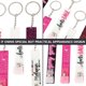 thumbnail image 5 of GOOHOCHY Cadenas de llaves de las tarjetas de 5pcs para largas uñas falsas Tarjeta de crédito Tiradores de clip, 5 of 7