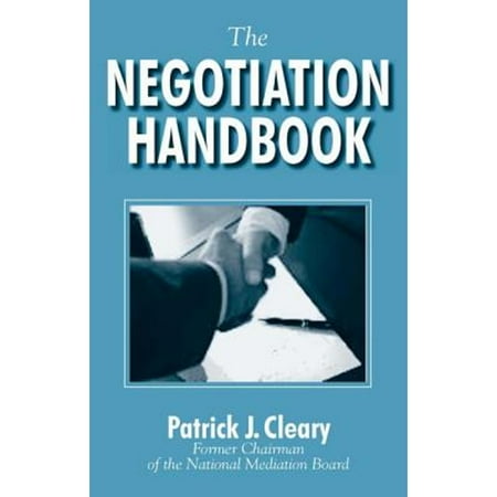 The Negotiation Handbook, Used [Paperback]