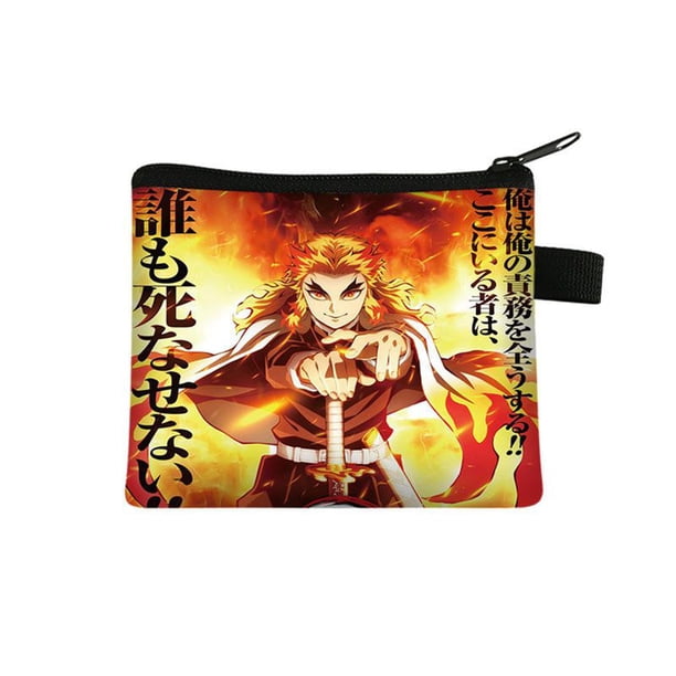 Taicanon Demon Slayer Cash Coin Purse Make Up Bag Cellphone Bag H10 Walmart Com