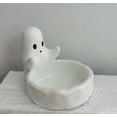 thumbnail image 2 of Halloween Ghost Candle Holder Home Party Accessories Gothic Table Centerpiece For Holiday, 2 of 8