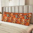 thumbnail image 6 of Gaeub Monster Truck Printed Long Body Pillowcase Envelope Closure 1 Pack Wrinkle for Night Sweats - 20x54 in, 6 of 8