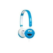 i.Sound Cookie Monster Headphones - Sesame Street - headphones - full size - wired - 3.5 mm jack - blue - for Apple iPad 1; 2; iPhone 3G, 3GS, 4; iPod; iPod classic; iPod mini; iPod nano; iPod touch