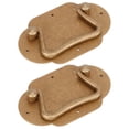 thumbnail image 4 of Accesorios para muebles, juego de 2 tiradores de cobre antiguos de estilo vintage para cajón, valor excepcional, 4 of 12