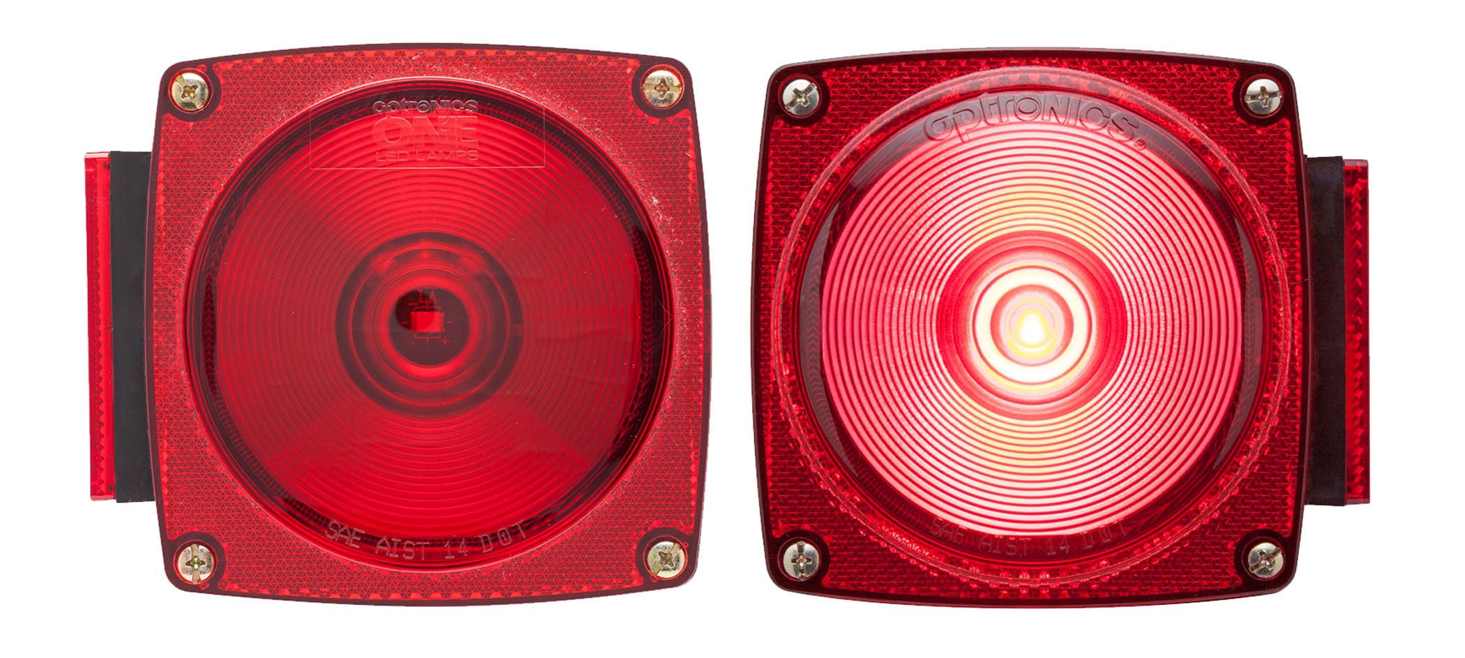 Optronics LED trailer light set pair of combination tail lights with
