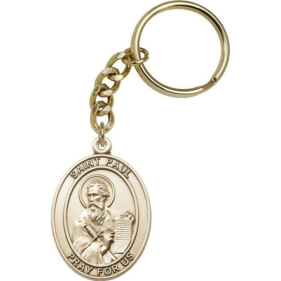 Gold Oxide St. Paul the Apostle Keychain
