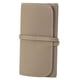 thumbnail image 5 of Estuche organizador de joyas para pendientes, portátil, de poliuretano, antienredos, práctico y enrollable. Gris, 5 of 9