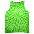 thumbnail image 1 of CD3500 CAMISETA DE TIRANTES DE ADULTO CD 3500 SPIDER LIME 2XL Nave de la gota del teñido anudado CD3500, 1 of 1