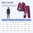 thumbnail image 4 of Kdxio ink Donkey Pop Art Men’s Pajama Set Pajamas For Men 2 Piece PJ Set with Men Pajama Pants and Long Sleeve T-Shirt Lounge Set-Small, 4 of 7