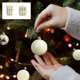 thumbnail image 1 of Ganfancp Navidad Nuevos Productos Fiesta de Navidad Decoración Escena Árbol de Navidad Colgantes Bolas de Navidad Liquidación 1 X Juego de Bolas de Navidad (30 Bolas), 1 of 6