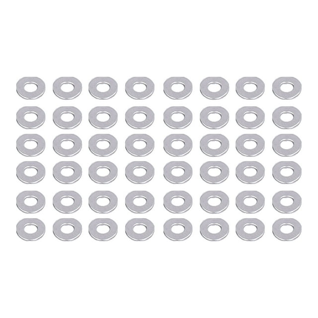 Rondelle de Boulons, Tailles Standard Résistance à la Traction 150 Pcs DIN125 Ensemble de Rondelles Plates de Remplacement Facile pour Réparation Automobile pour Appareils Industriels M2,M2.5,M3,M4,M5,M6,M8,M10,M12