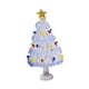 thumbnail image 3 of Colección de esculturas de figuras de árbol de Navidad, centro de mesa, decoración navideña Azul Blanco, 3 of 9