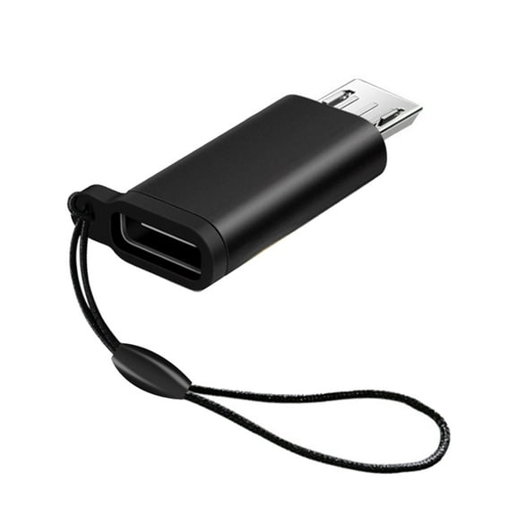 WINDLAND Small USB C to Micro USB Adapter Portable Type C Female to Micro USB Male Converter Connector for Charging & Data Sync