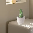thumbnail image 1 of Xihbxyly Decoración de Cactus, Adorno Realista En Maceta de Cemento, Planta Artificial de Fácil Cuidado, Elegante Detalle para La Oficina En Casa, Versátil para Uso En Interiores, Ideal para Profesio, 1 of 7