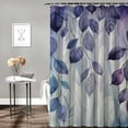 thumbnail image 2 of Orinice Ambesonne Marine Animal Shower Curtain, Shark Swim Horizontal Profile Powerful Dangerous Wildlife Cloth Fabric Bathroom Decoration Set with Hooks, 69x72, 2 of 7