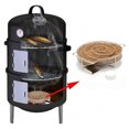thumbnail image 5 of Generador de humo frío de 8", ahumado en caliente o frío en cualquier parrilla y ahumador, perfecto para salmón ahumado, queso, cerdo y más, tiempo de ahumado de hasta 4 a 7 horas, 5 of 5