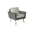 thumbnail image 6 of Alfresco Home Castlewood 4-piece Resin Wicker Seating Group in Stone Gray, 6 of 7