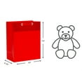 thumbnail image 5 of American Greetings Red Gift Bags with Tissue Paper (4 Bags, 2 Large 13", 2 Medium 10" Bags, 15-Sheets), 5 of 9
