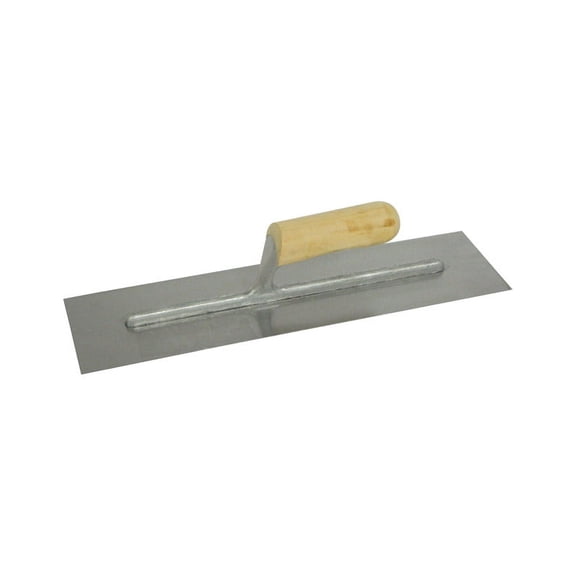 Marshalltown QLT 4 in. W Polished Steel Finishing Trowel
