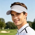 thumbnail image 6 of Shadoumai Sports Sun Visor for Women Men, Summer Cooling Stretchy Visors Hats, Womens Ponytail Hat for Golf, Running, Beach Tennis, 6 of 9
