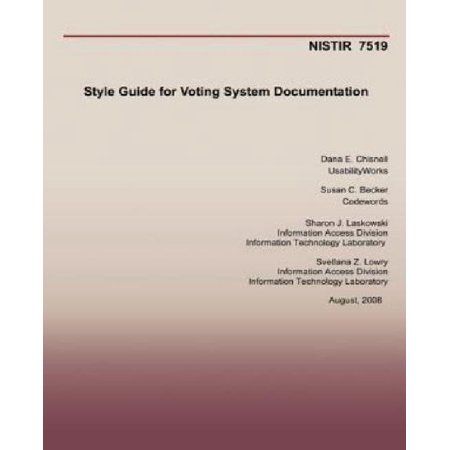 Style Guide for Voting System Documentation | Walmart Canada