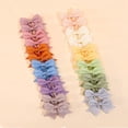 thumbnail image 2 of 24pcs Colorful Ribbon Hair Bows For Dogs And Cats Solid Color Bow Hair Clips Puppy Dog Bows Yorkie Dog Hair Ribbons Pet Hair Grooming Pet Hair Accessories.,Multicolor, 2 of 6