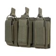thumbnail image 1 of Bolsa de accesorios multifuncional, bolsa Triple de nailon Molle, soporte de cartucho abierto, almacenamiento de equipos Molle, 1 of 5