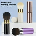 thumbnail image 4 of SharkTRUE Retractable Makeup Brush Portable With Dust Cover Blush Brush Makeup Setting Brush Contouring, 4 of 8