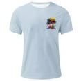 thumbnail image 4 of Cmfcve Graphic T-Shirt for Men Versatile Breathable Outdoor Shirt Short Sleeve Round Neck Sports Tops, 4 of 5