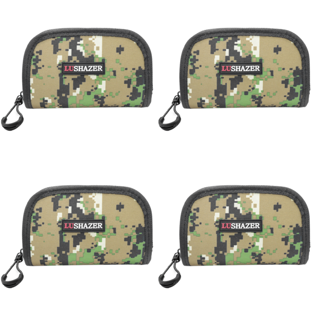 Bolsa de señuelos de pesca Mini Nylon impermeable Lentejuelas Cebo Gancho Tackle Camuflaje
