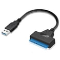 thumbnail image 1 of Supershield SATA Adaptateur vers USB 3.0 Adaptateur de Disque Dur Convertisseur de Câble pour Disque Dur Externe 2,5 Pouces SSD, 1 of 6