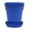 Blue, variant on Mintra Garden - 15cm Round Garden Pots 4pk - (15cm Diameter - 5.9inW x 5.5inH)