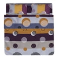 thumbnail image 1 of Juego De Sabanas Queen Size Estampadas De Microfibra De Poliester 4 Piezas Diseño Elegante Amplias Textura Suave, 1 of 5
