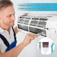 thumbnail image 3 of Air Conditioning Condenser Fin Comb, 3-Pack, Condenser Dryer Cleaning Brush for Air Conditioners, Refrigerators, White, 3 of 5