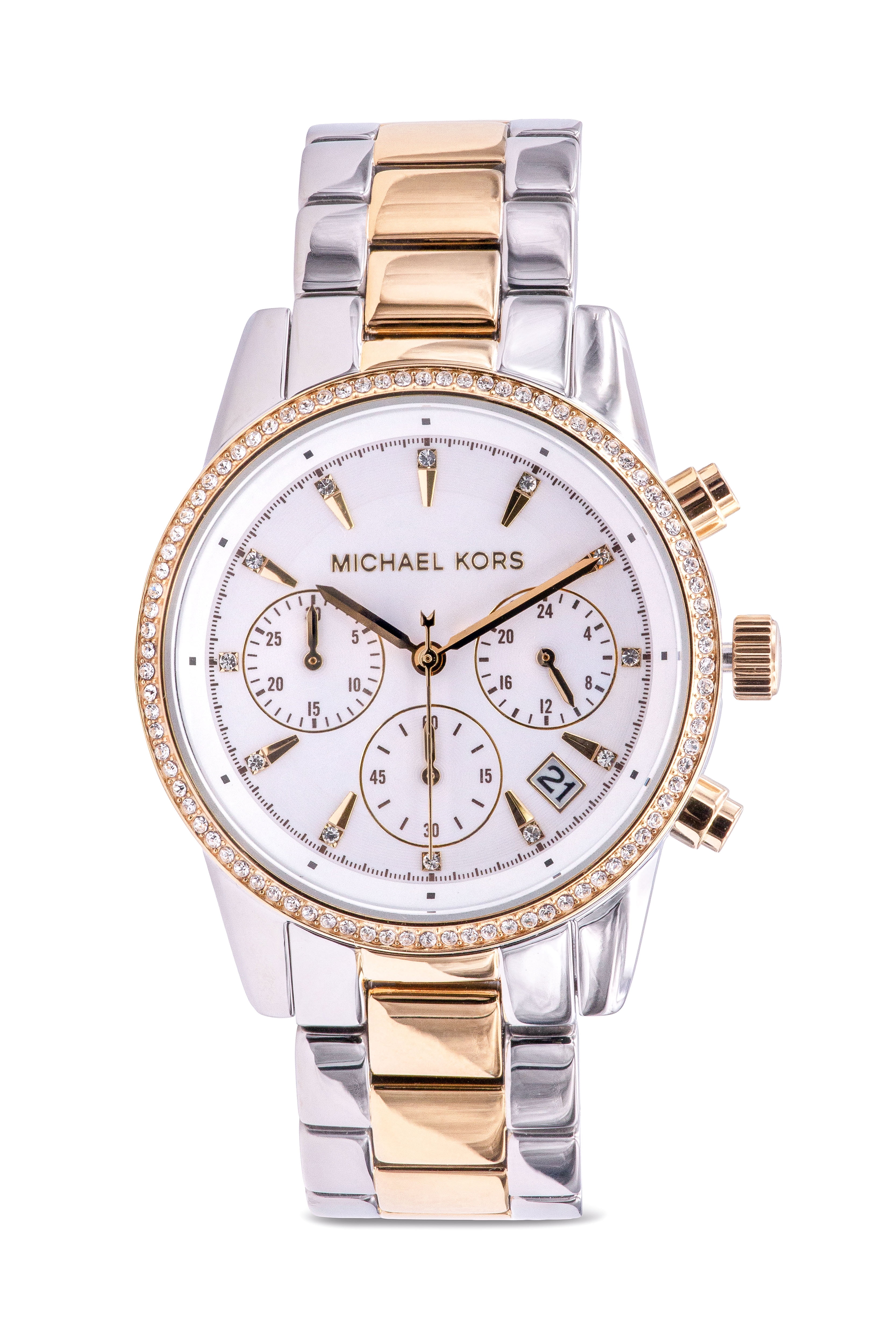 Michael Kors Ritz Two-Tone Chronograph 