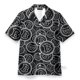 thumbnail image 4 of Camisa hawaiana de gran tamaño con solapa y estampado 3D de Bitcoin para hombre y mujer, camisas cortas de playa para hombre y mujer, 4 of 5