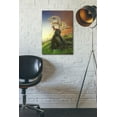thumbnail image 3 of Cortesi Home  "Afraid of Monsters" by Mario Sanchez Nevado, Giclee Canvas Wall Art - Yellow 26" x 18", 3 of 4