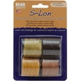 thumbnail image 2 of The Beadsmith S-Lon Bead Cord – .5 mm Nylon Cord, 12-Pack, Wheatberry Mix, TEX210, 77 Yards, 2 of 8